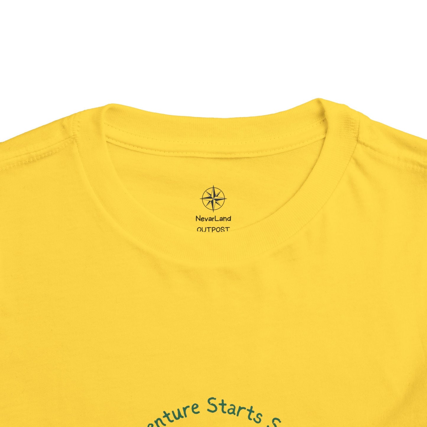 "Adventure Starts Small" Woodland Camper Graphic - Toddler Tee
