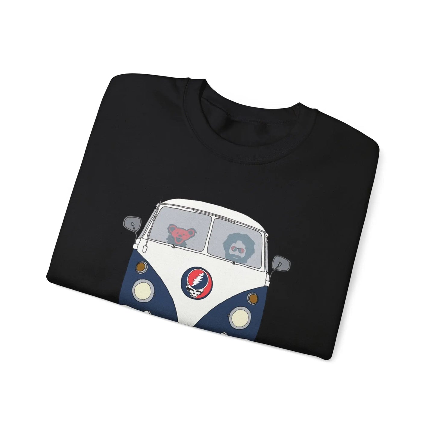 Jerry's Takin' The Bus Life is dead.® Crewneck | Grateful Dead