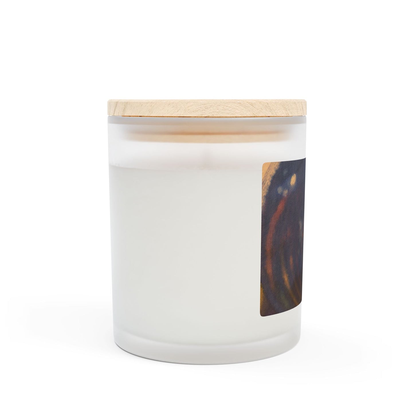 Frosted Glass Candle, 11 oz - "Vintage"