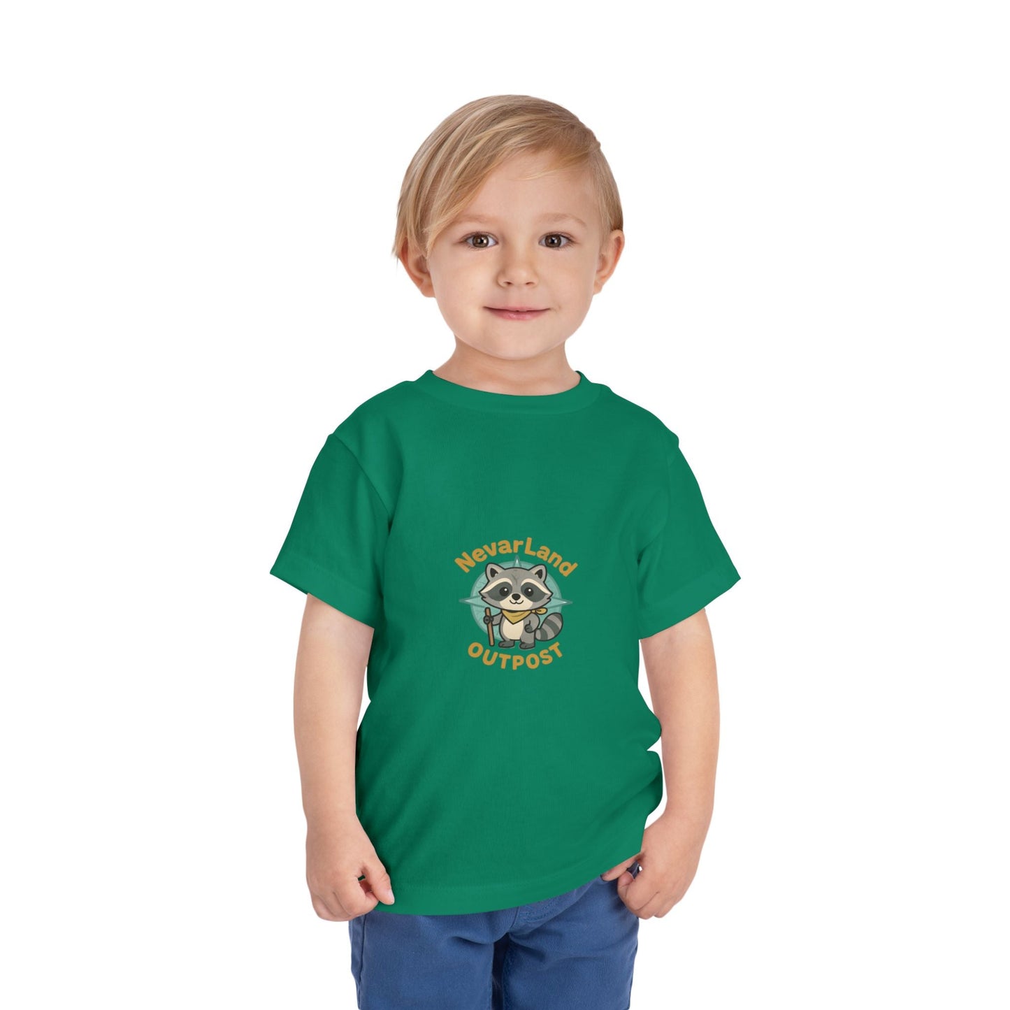 "NevarLand Outpost" Raccoon Adventure - Toddler Tee