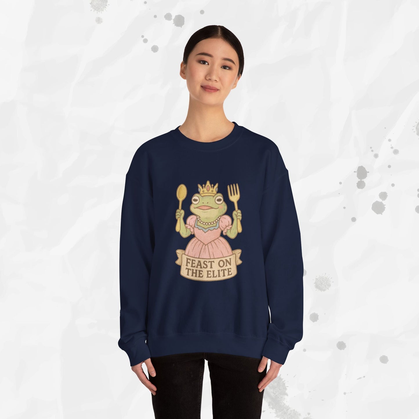 Feast on the Elite – Crewneck Sweatshirt