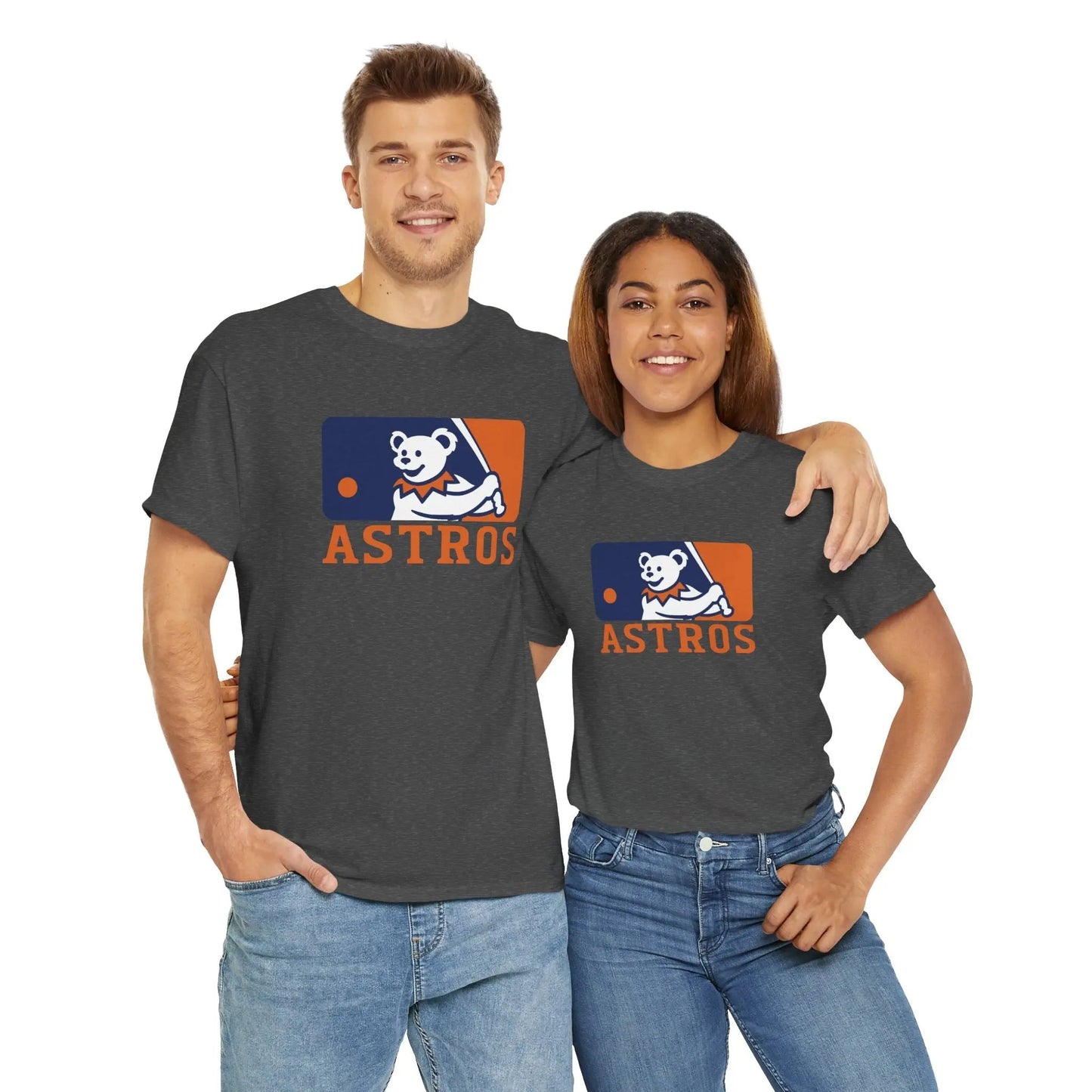 Houston Astros Original Dancing Bear MLB × Grateful Dead Tee