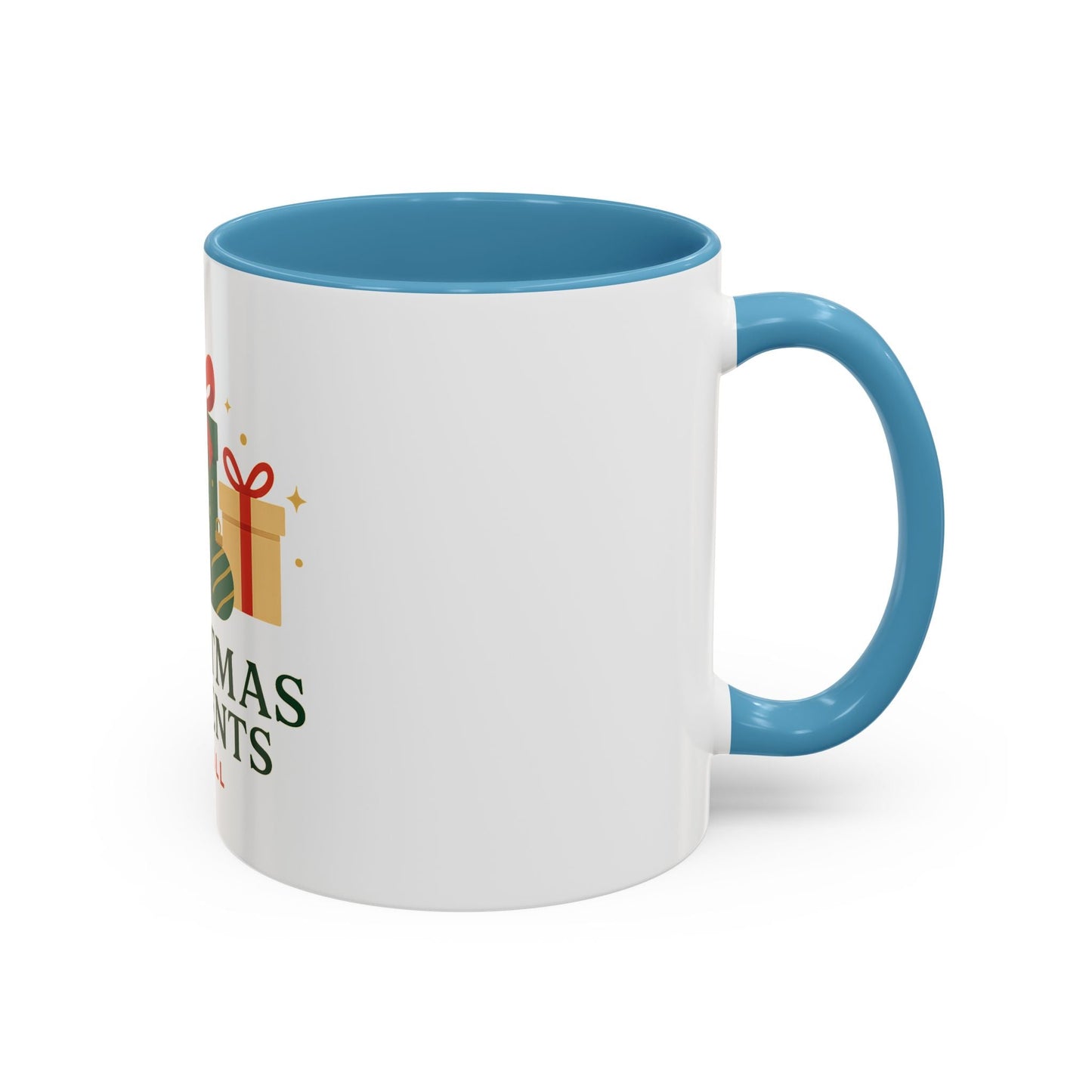 Christmas Presents Coffee Mug — Holiday Gift Mug (Accent 11/oz)