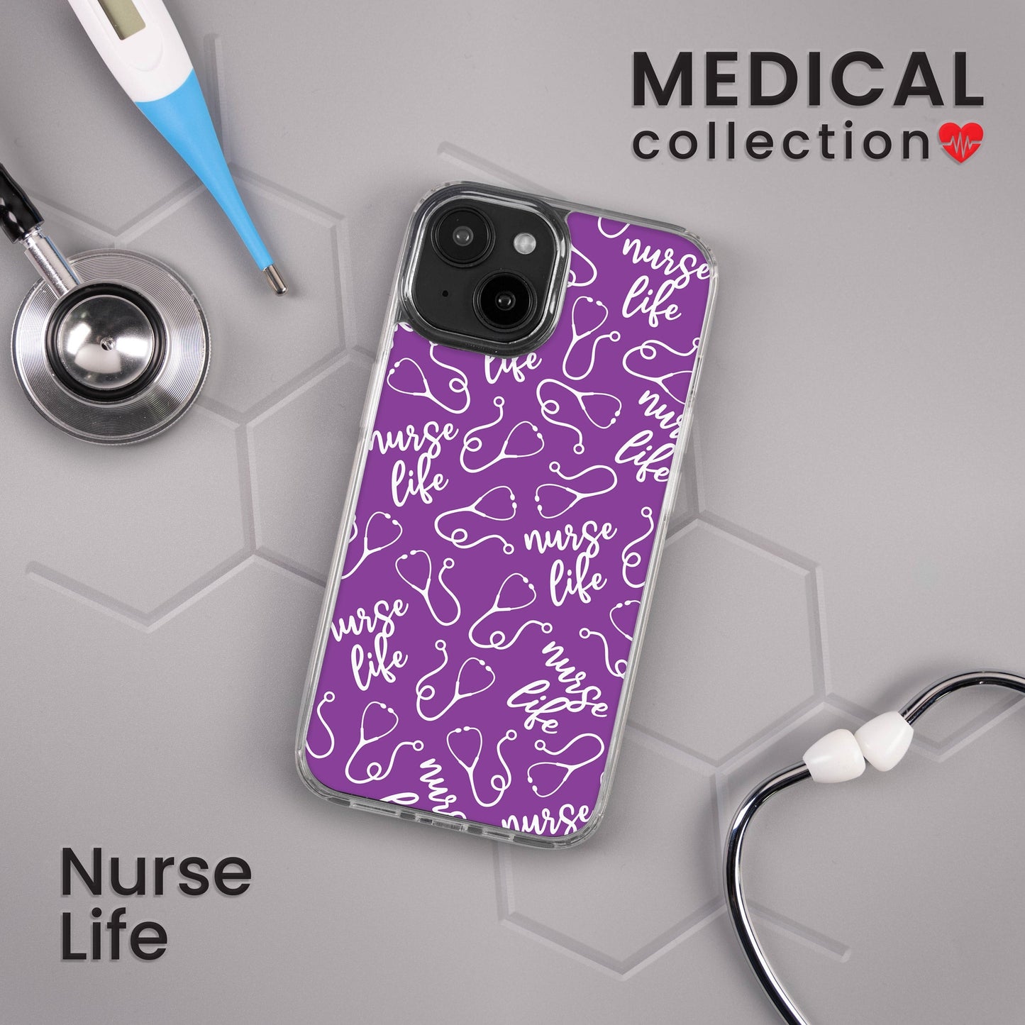 Nurse HD Apple iPhone 13 Series Mag-Safe Phone Case