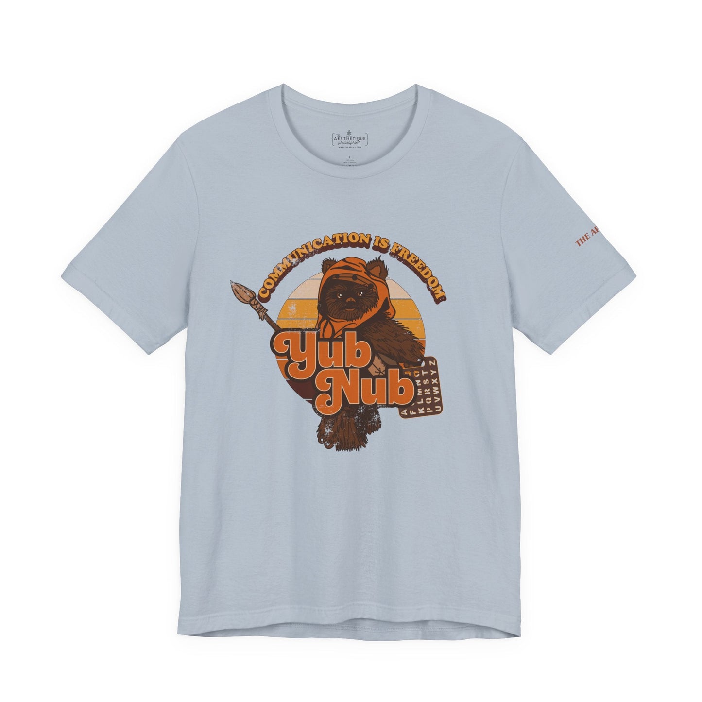 Communication is Freedom - Yub Nub - S2C - Adult Unisex Jersey Short Sleeve Tee