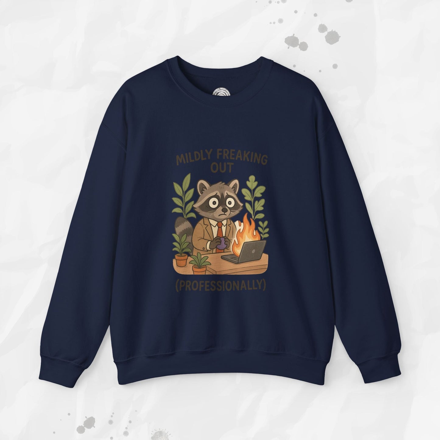 Mildly Freaking Out (Professionally) - Crewneck Sweatshirt