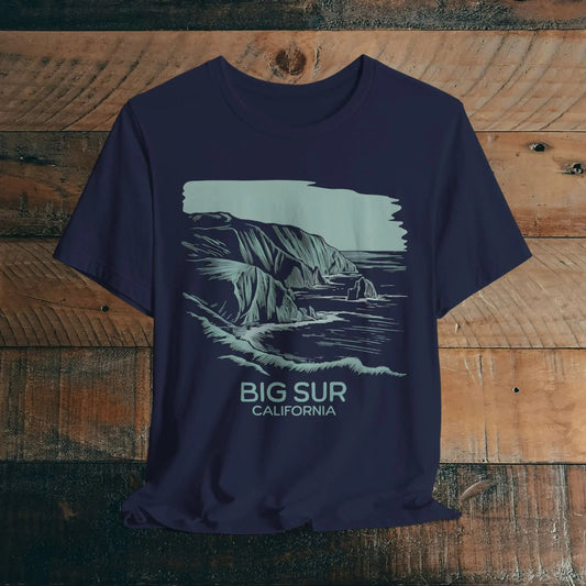 Big Sur California Shoreline T-shirt