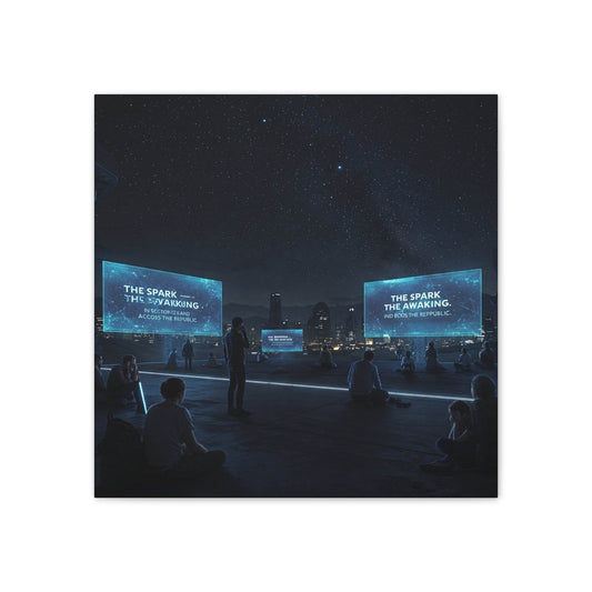 Inspirational Canvas Wall Art - 'The Spark, The Awakening'