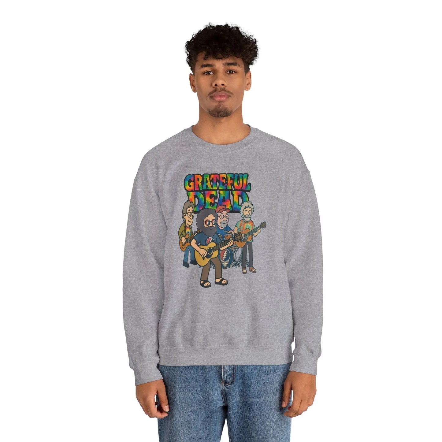 Jerry and The Band | Life is dead.® Crewneck | Grateful Dead