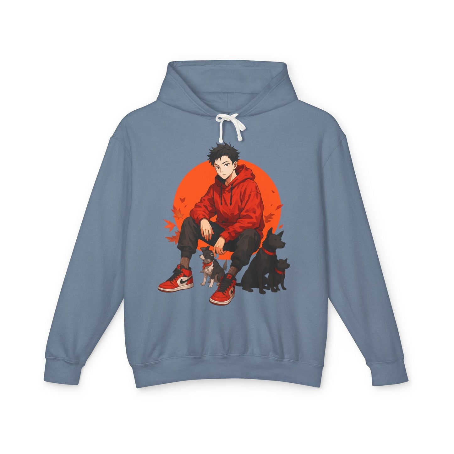 Artful Lightweight Hooded Sweatshirt for Art Enthusiasts and Young Adults