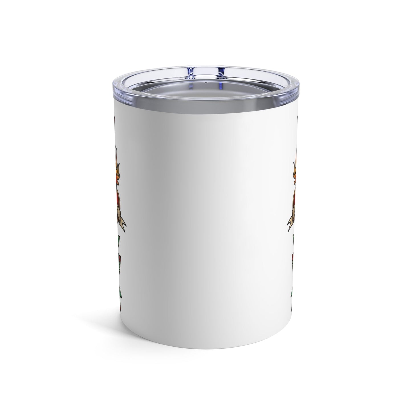 Tattoo Flash Pups - Loyal Hearts 12oz Short Tumbler