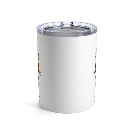 Tattoo Flash Pups - Loyal Hearts 12oz Short Tumbler