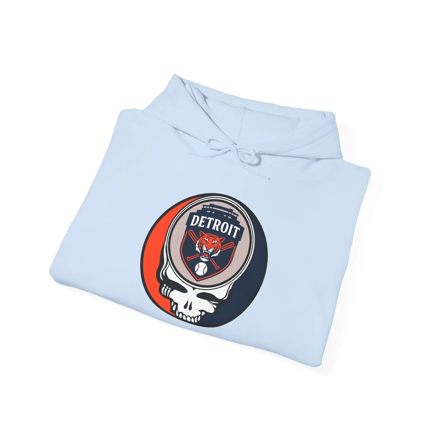 Detroit Tigers Original Stealie × Grateful Dead Hoodie