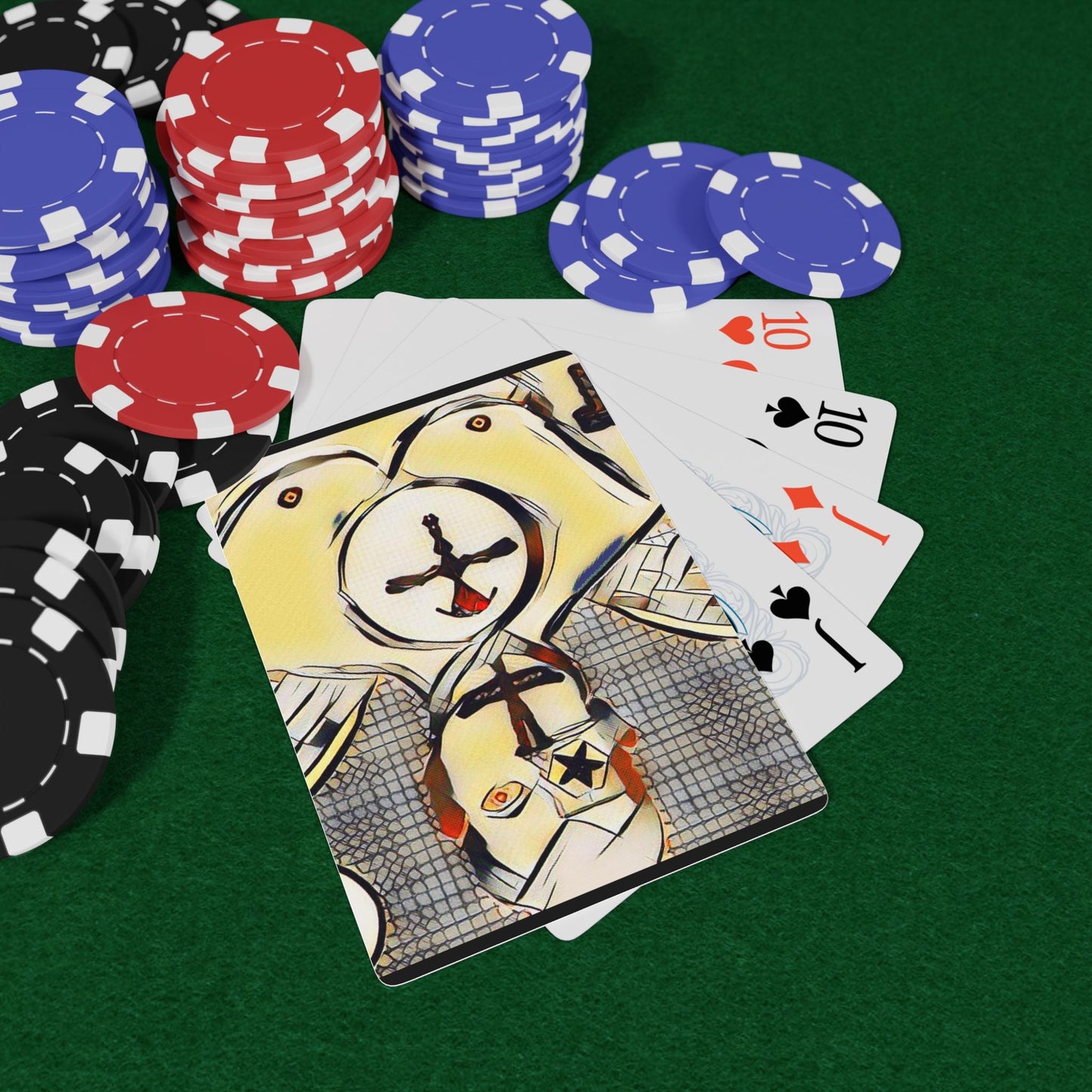 Poker Playing Cards - "Angel"