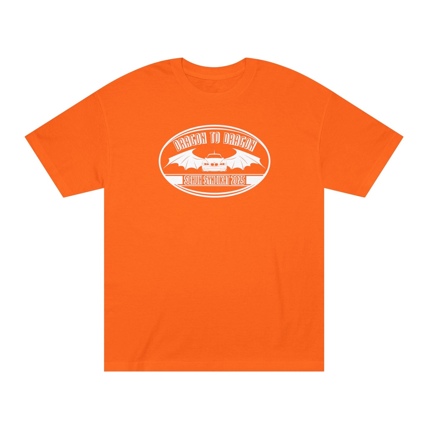 Schuh Syndikat Dragon to Dragon 2025 Tee - Unisex American Apparel Classic T-Shirt