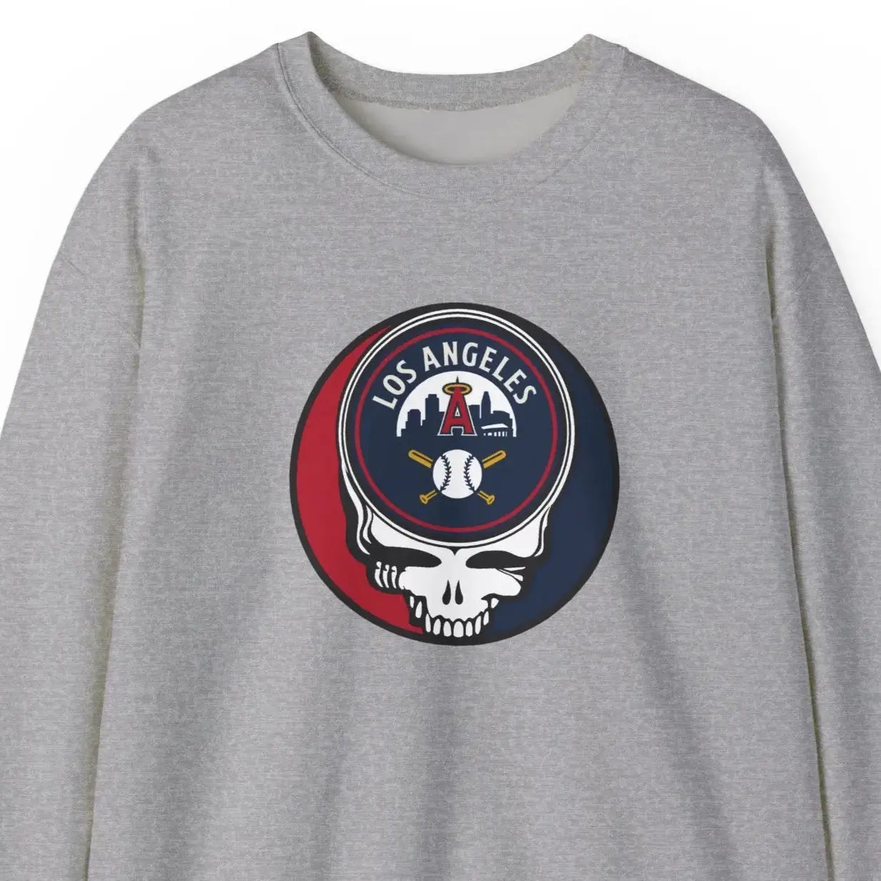 Los Angeles Angels Original Stealie × Grateful Dead Crewneck