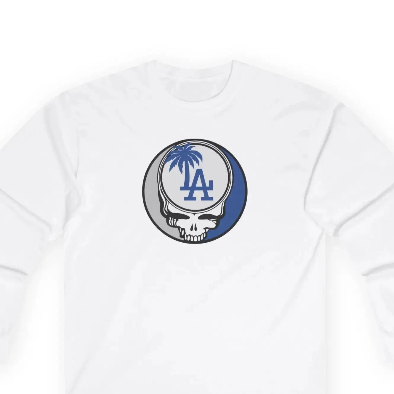 Los Angeles Dodgers Original Stealie Grateful Dead Long Sleeve Shirt