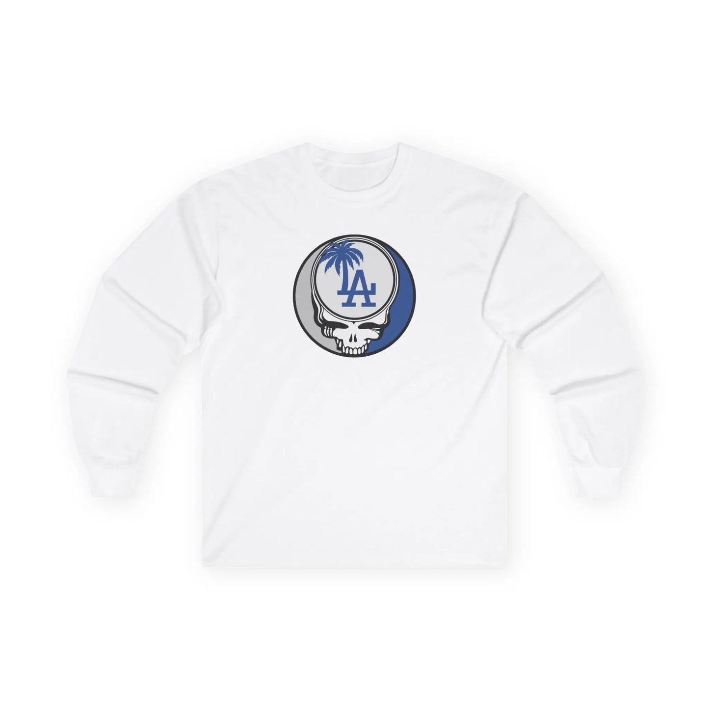 Los Angeles Dodgers Original Stealie Grateful Dead Long Sleeve Shirt