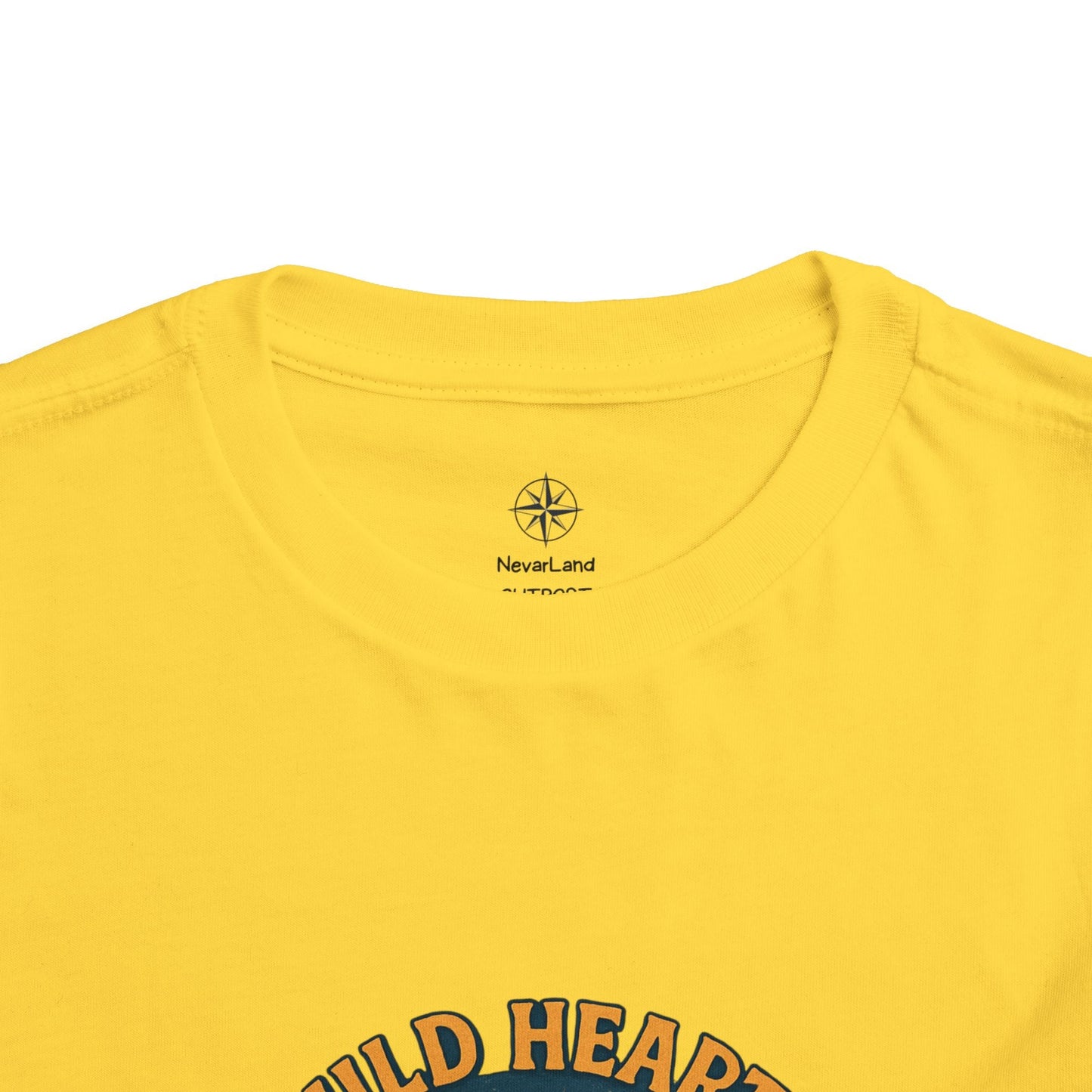 "Wild Hearts Never Lost" Bear Guitar Campfire - Toddler Tee