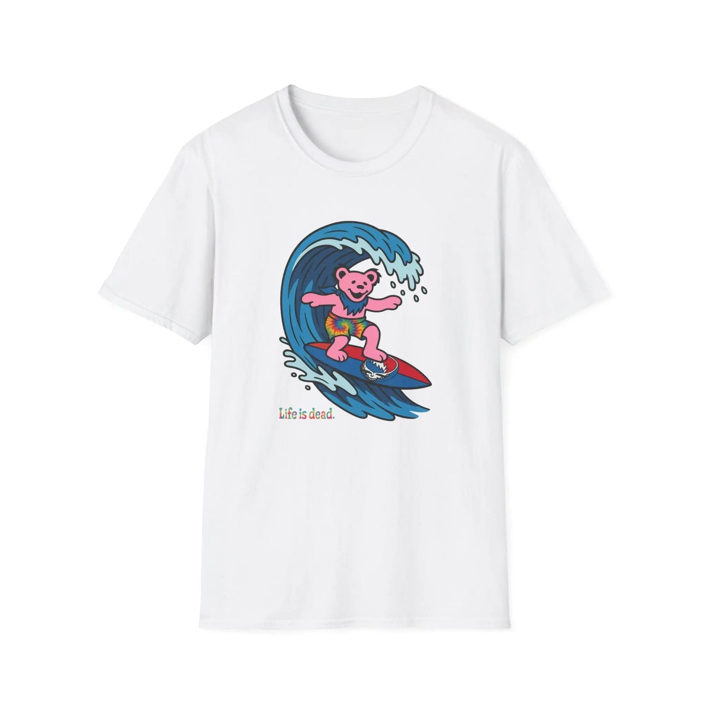 Surfin' Bear - Life is dead.® × Grateful Dead Tee