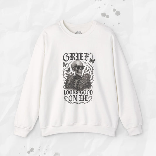 Grief Looks Good on Me - Crewneck Sweatshirt