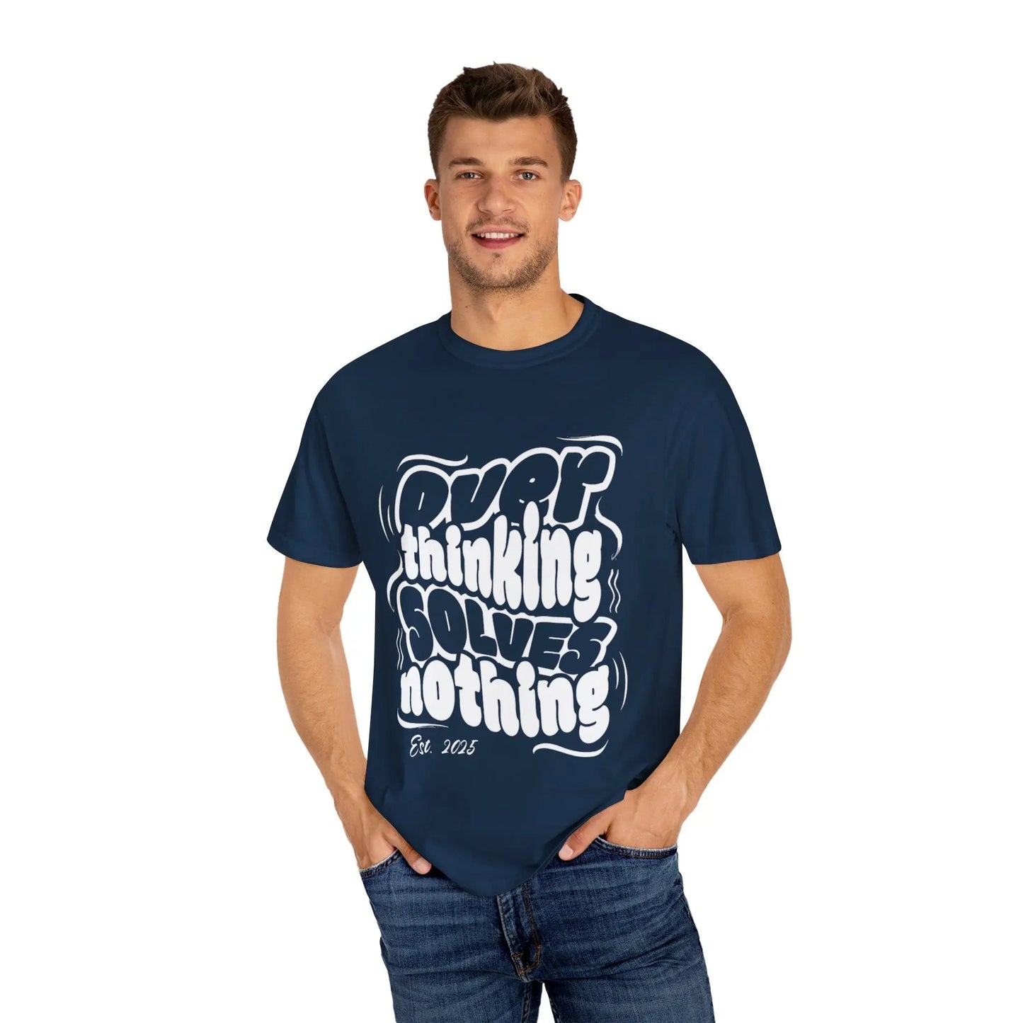 Unisex Overthinking T-Shirt - Relaxed Fit, Trendy Design, Perfect for Casual Outfits, Gift for Mental Health Awareness, Everyday Wear, [...]