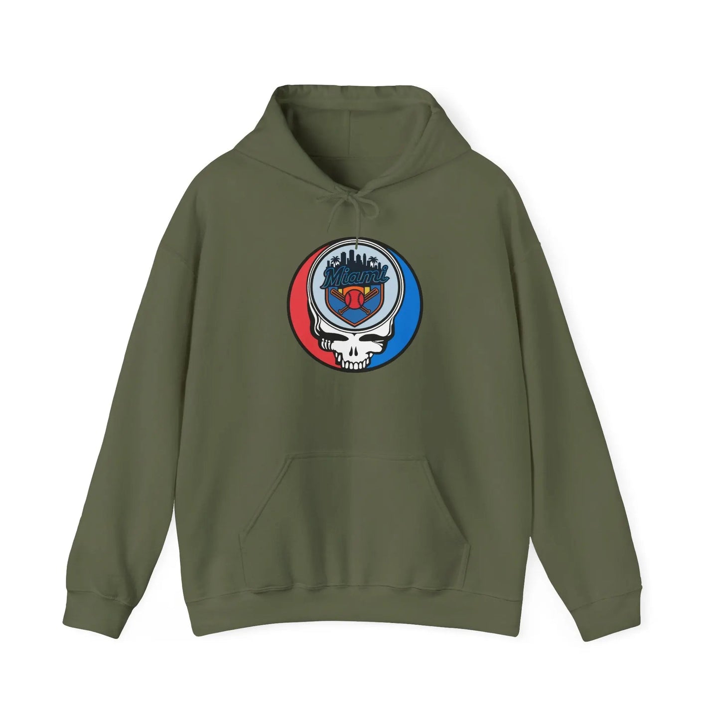 Miami Marlins Original Stealie × Grateful Dead Hoodie