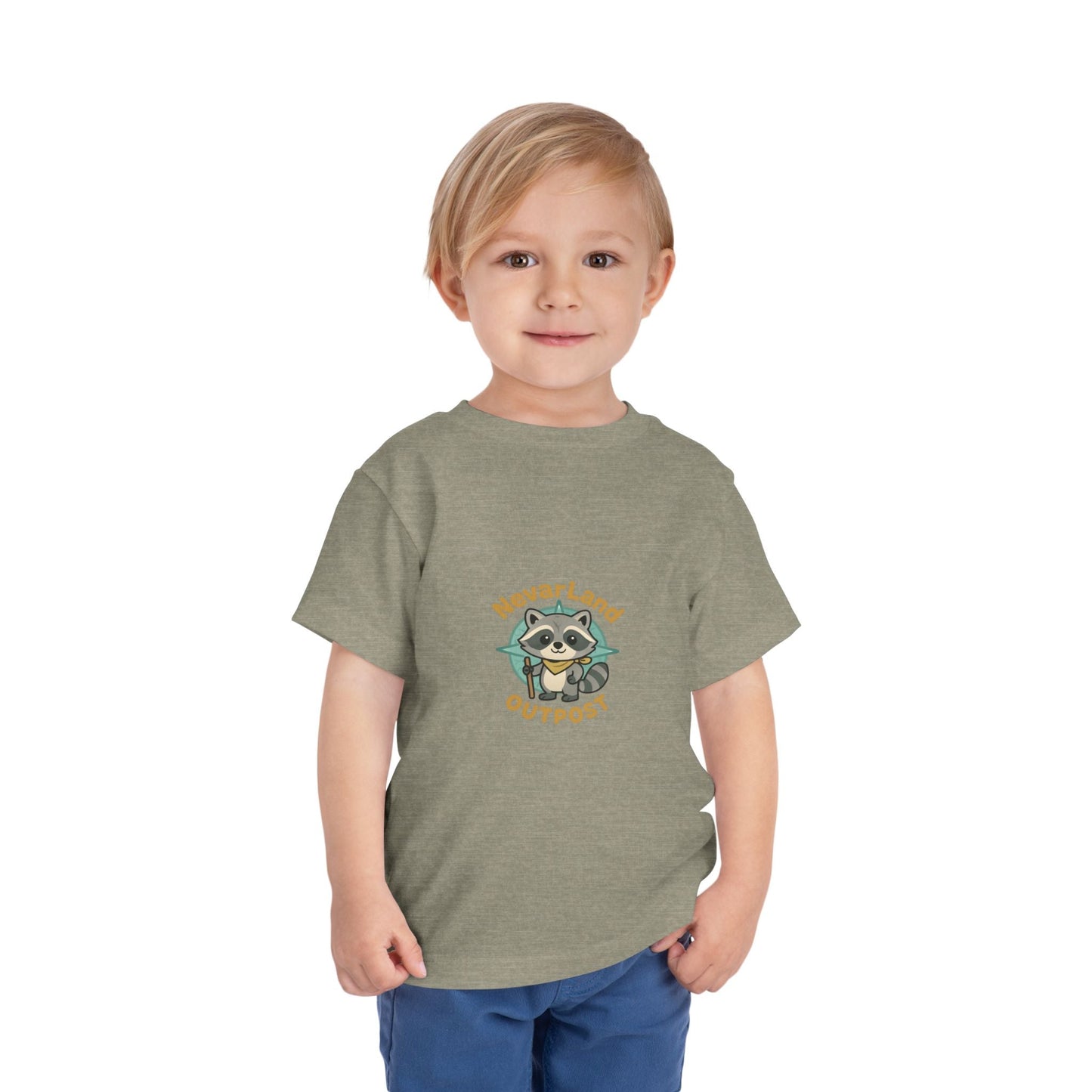 "NevarLand Outpost" Raccoon Adventure - Toddler Tee