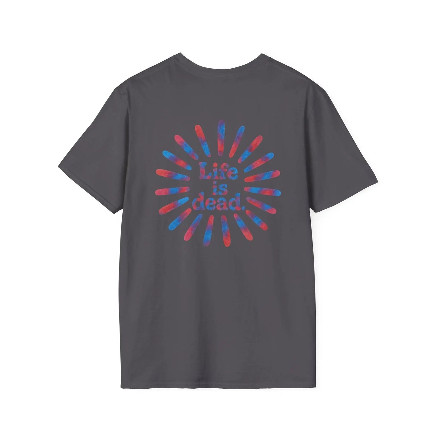 Two-Sided Tie Dye Sunburst and Jerry Life is dead.® × Grateful Dead Tee
