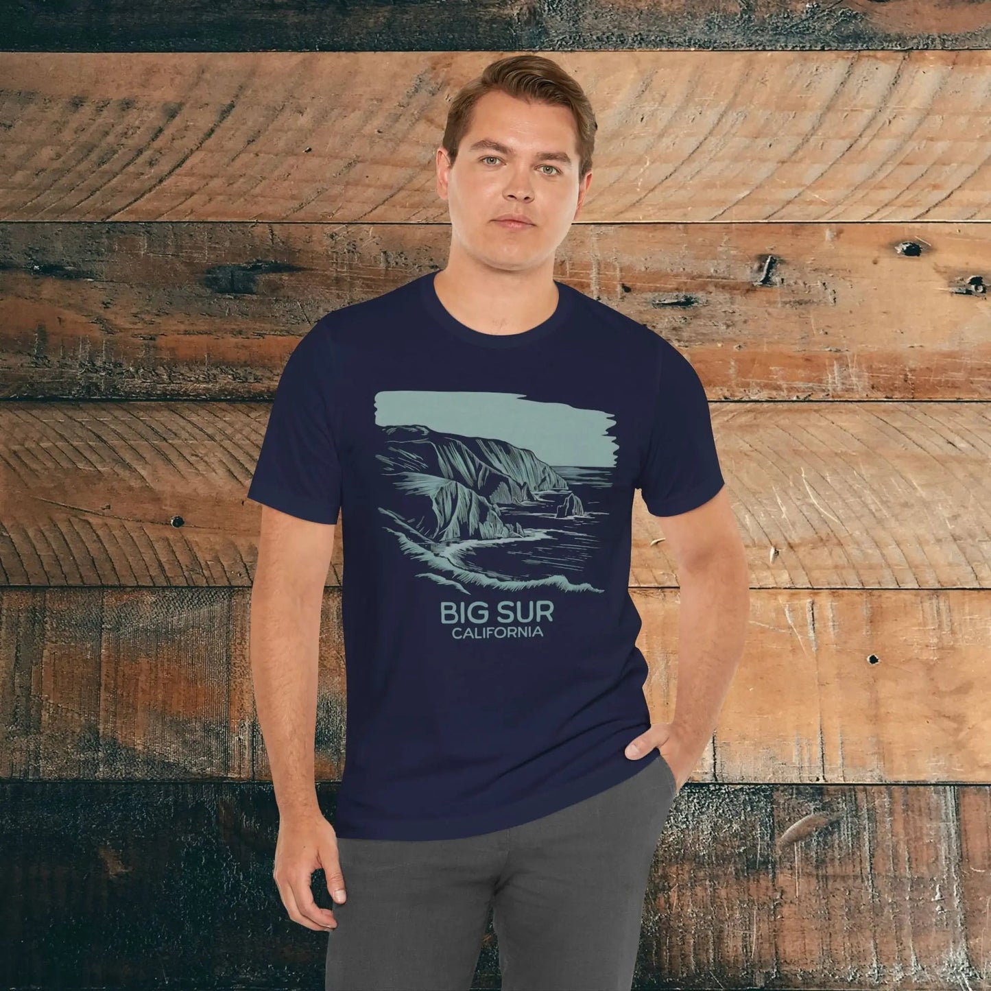 Big Sur California Shoreline T-shirt