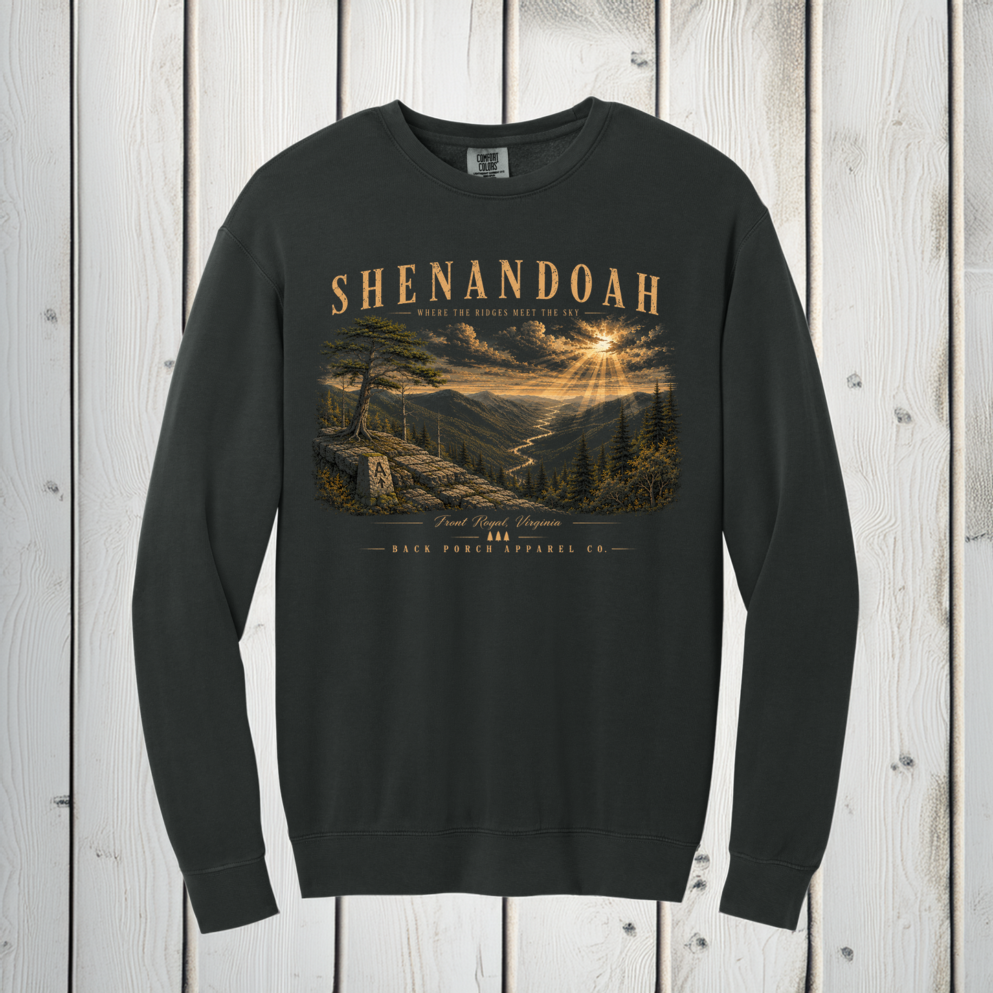 Shenandoah Premium Comfort Colors Crew Sweatshirt
