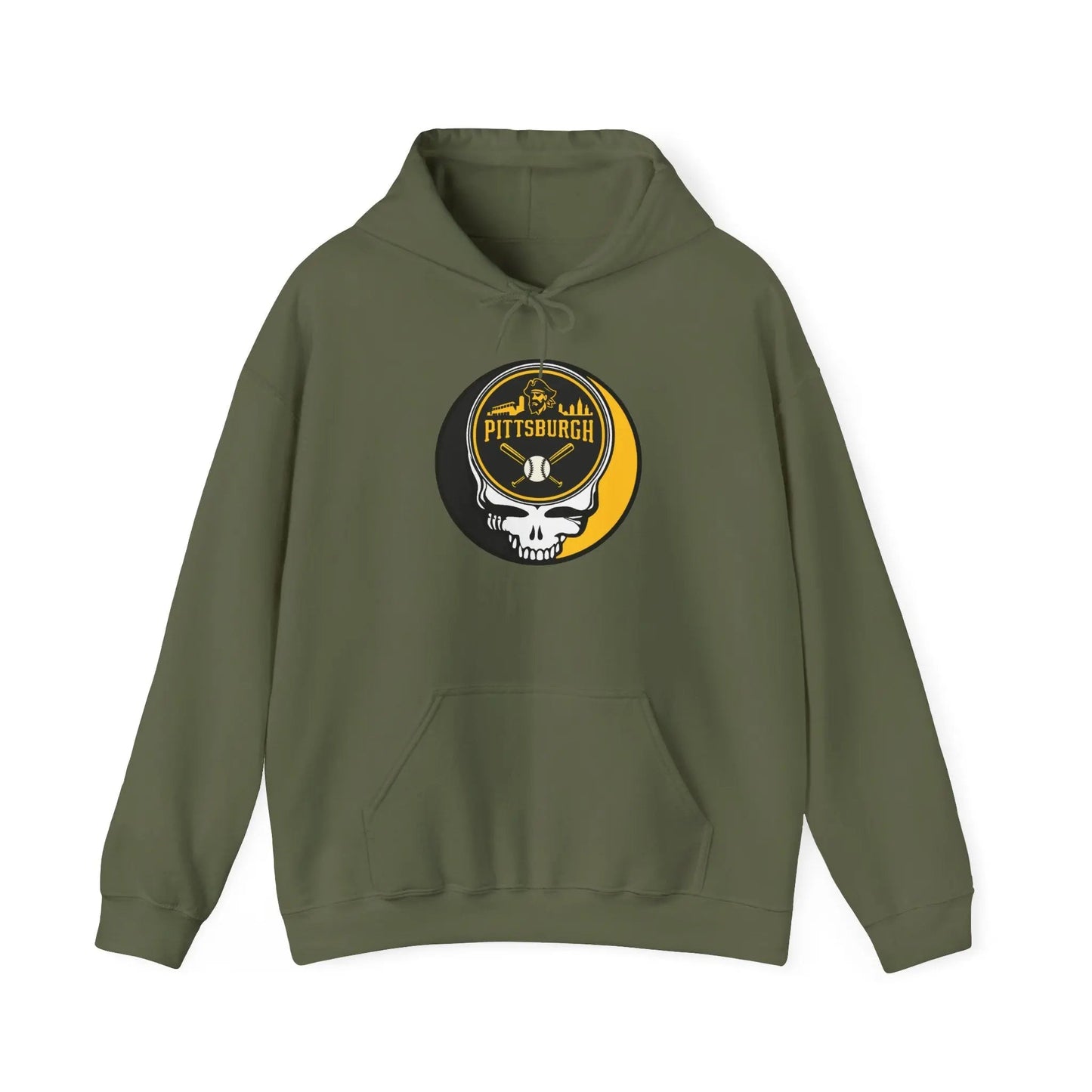 Pittsburgh Pirates Original Stealie × Grateful Dead Hoodie