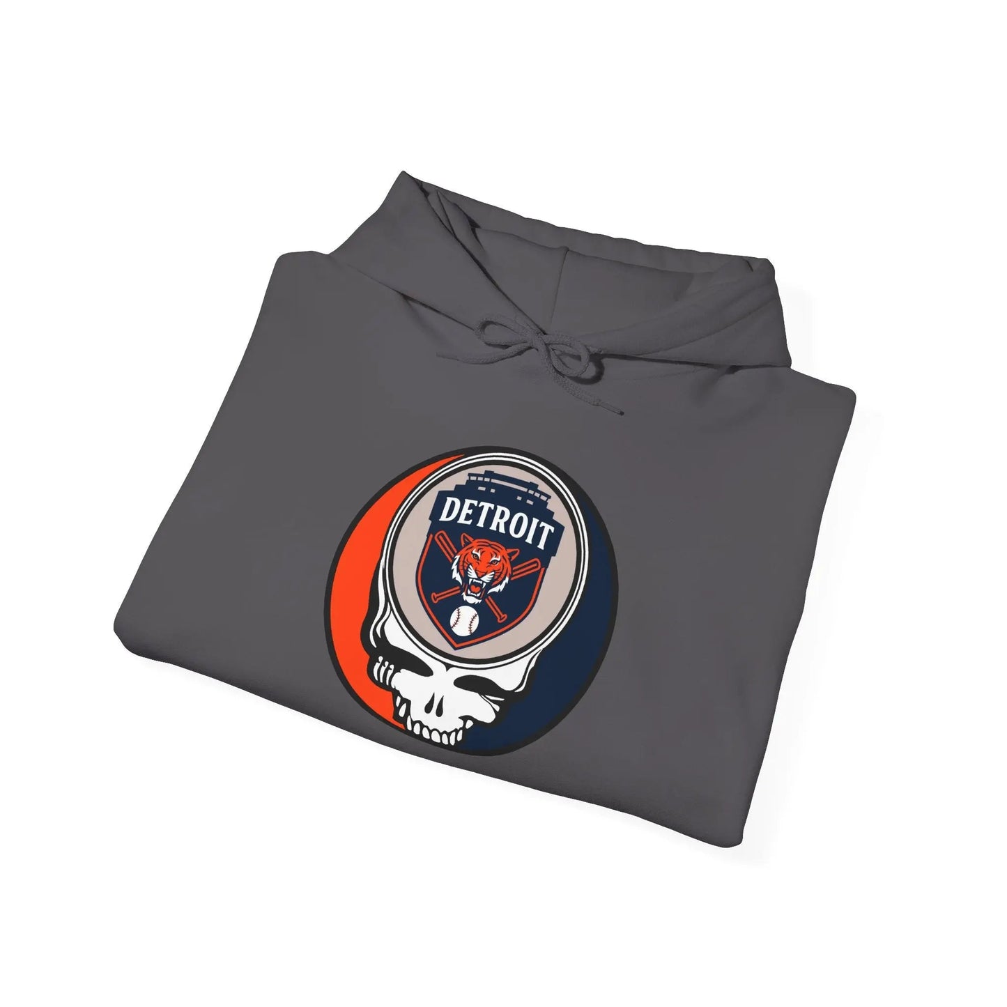 Detroit Tigers Original Stealie × Grateful Dead Hoodie