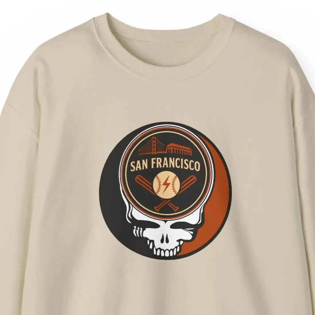 San Francisco Giants Original Stealie × Grateful Dead Crewneck