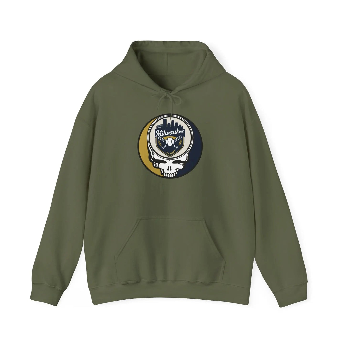 Milwaukee Brewers Original Stealie × Grateful Dead Hoodie