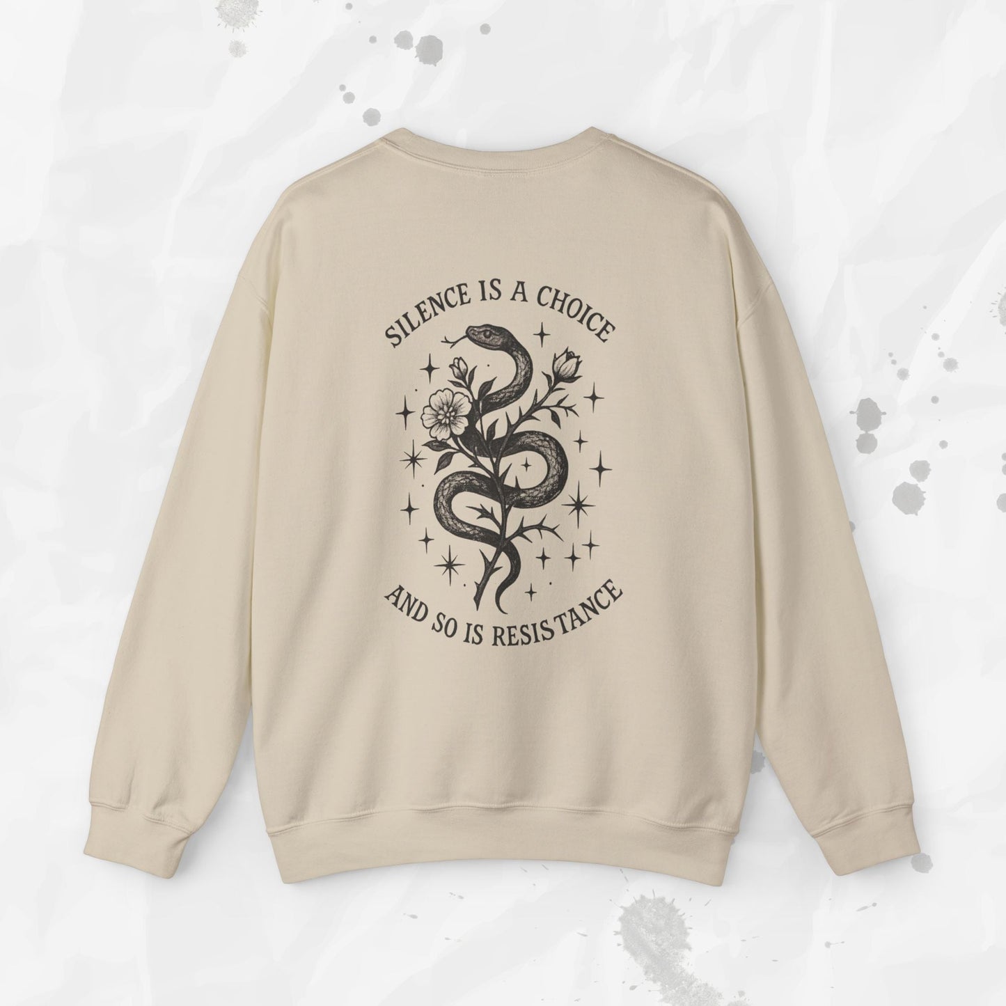 Silence Is a Choice - Crewneck Sweatshirt