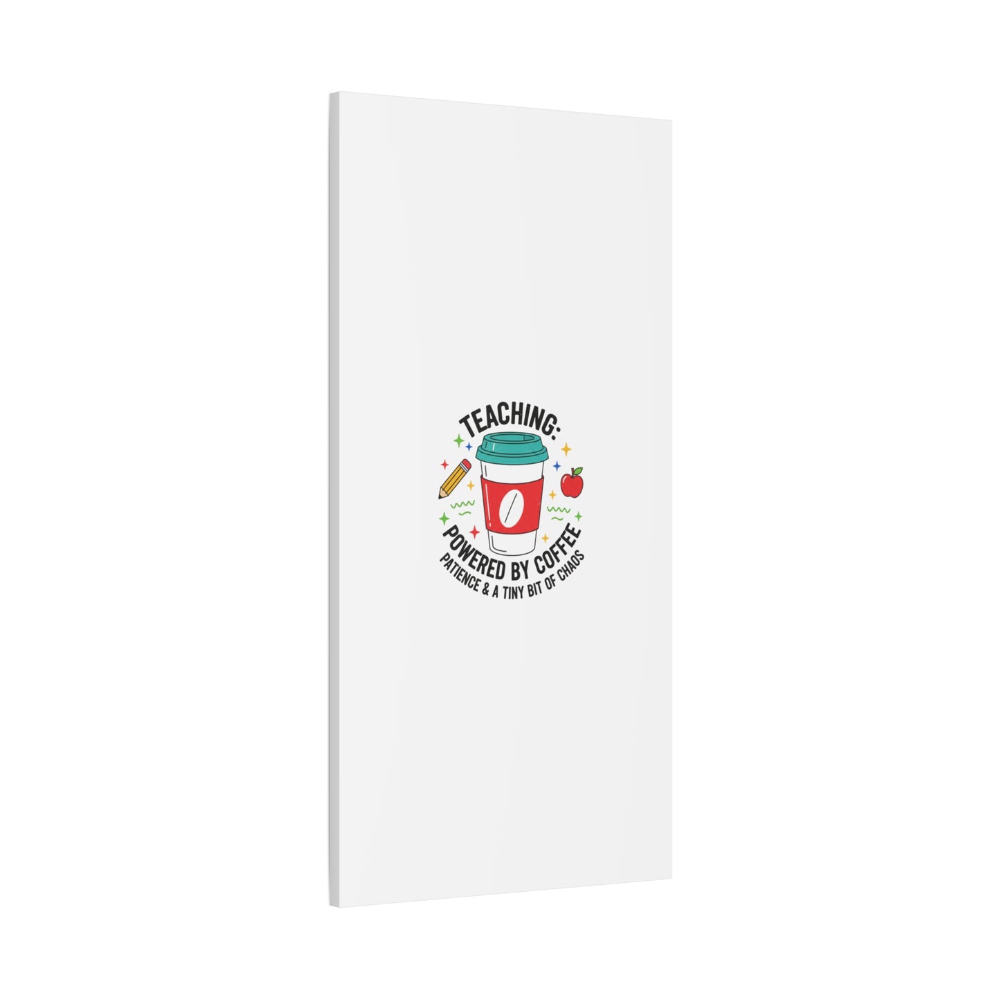 Teaching Powered by Coffee Canvas, Teacher Appreciation Gifts | Teacher Life, Classroom Humor