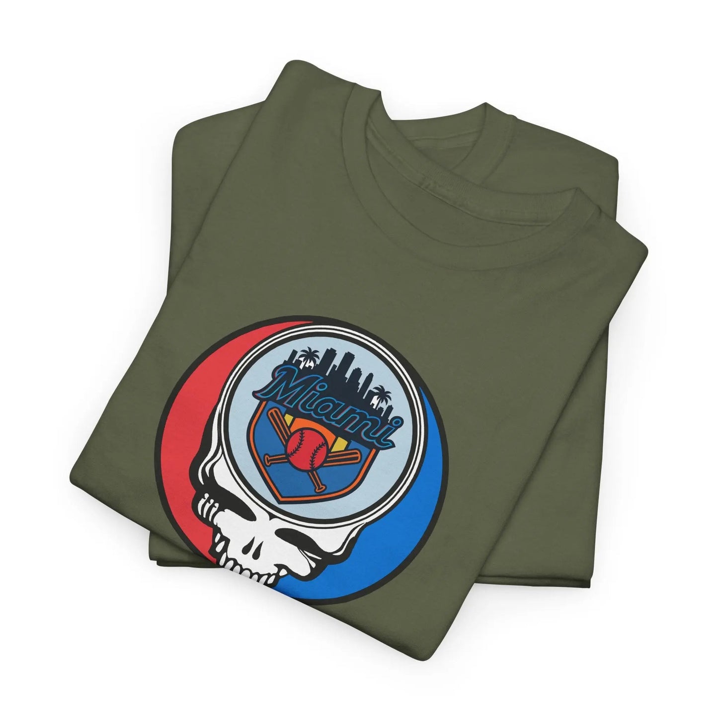 Miami Marlins Original Stealie × Grateful Dead Tee