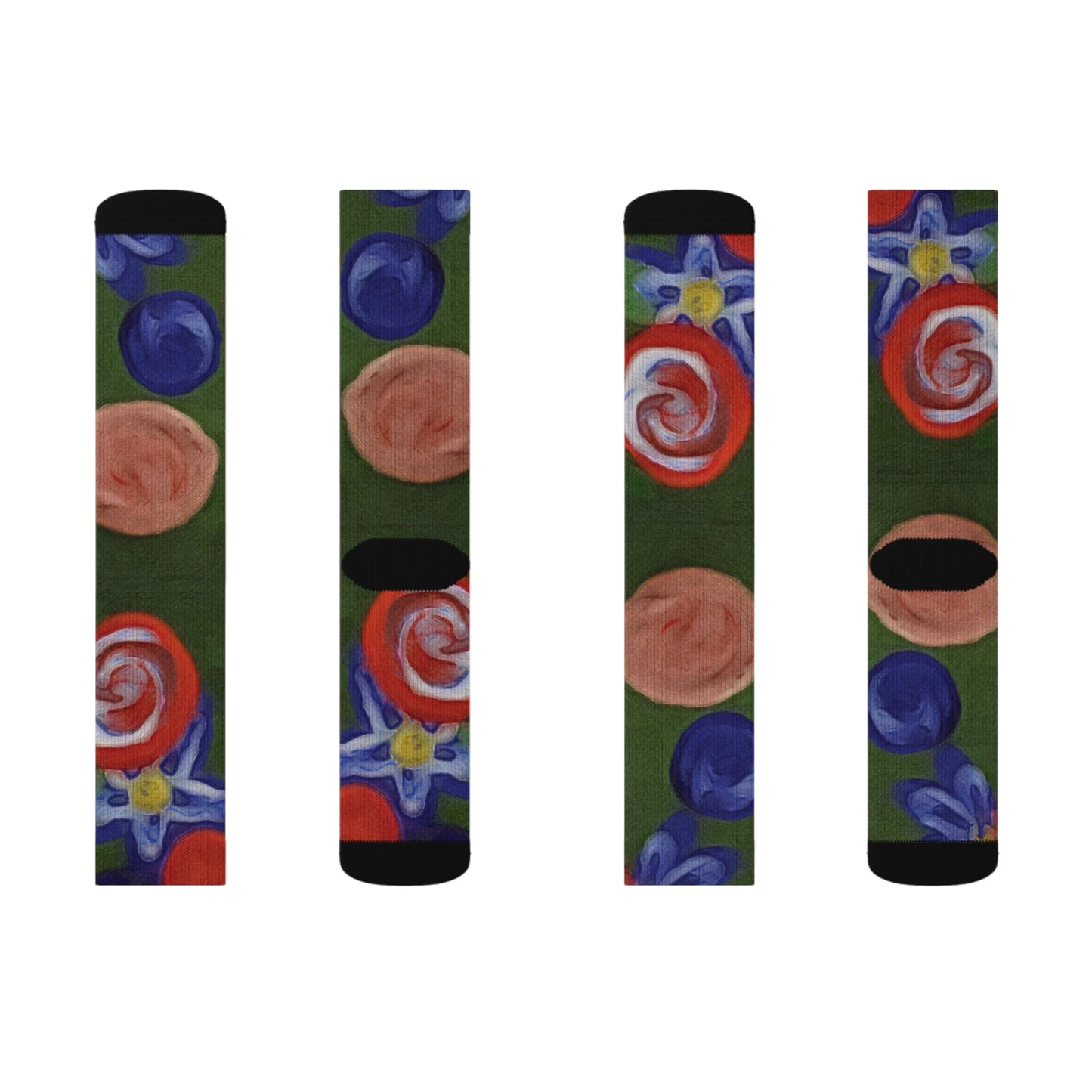 Sublimation Socks - "Blobs"
