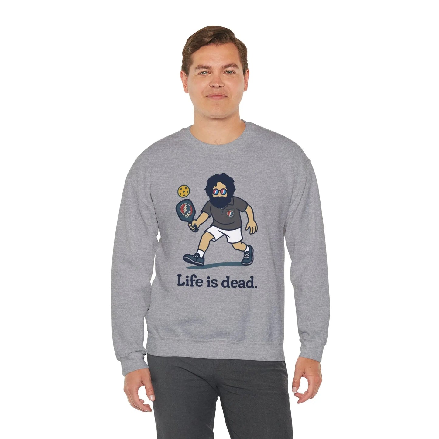 Jerry's in A Pickle | Life is dead.® Crewneck | Grateful Dead