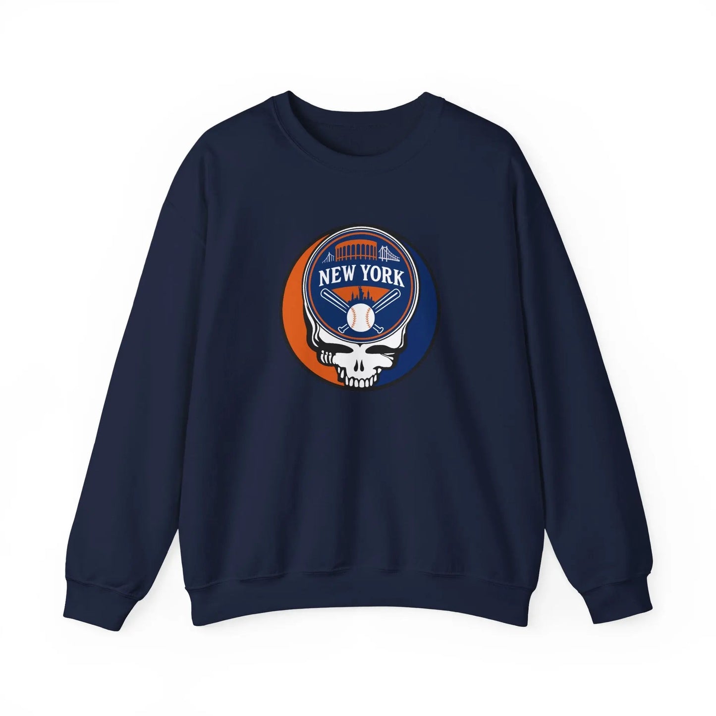 New York Mets Original Stealie × Grateful Dead Crewneck