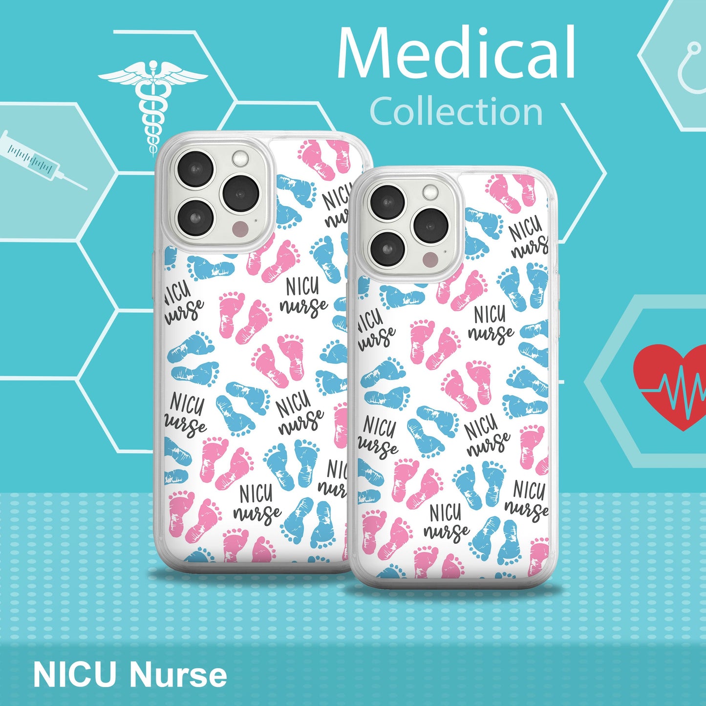 Nurse HD Apple iPhone 13 Series Mag-Safe Phone Case