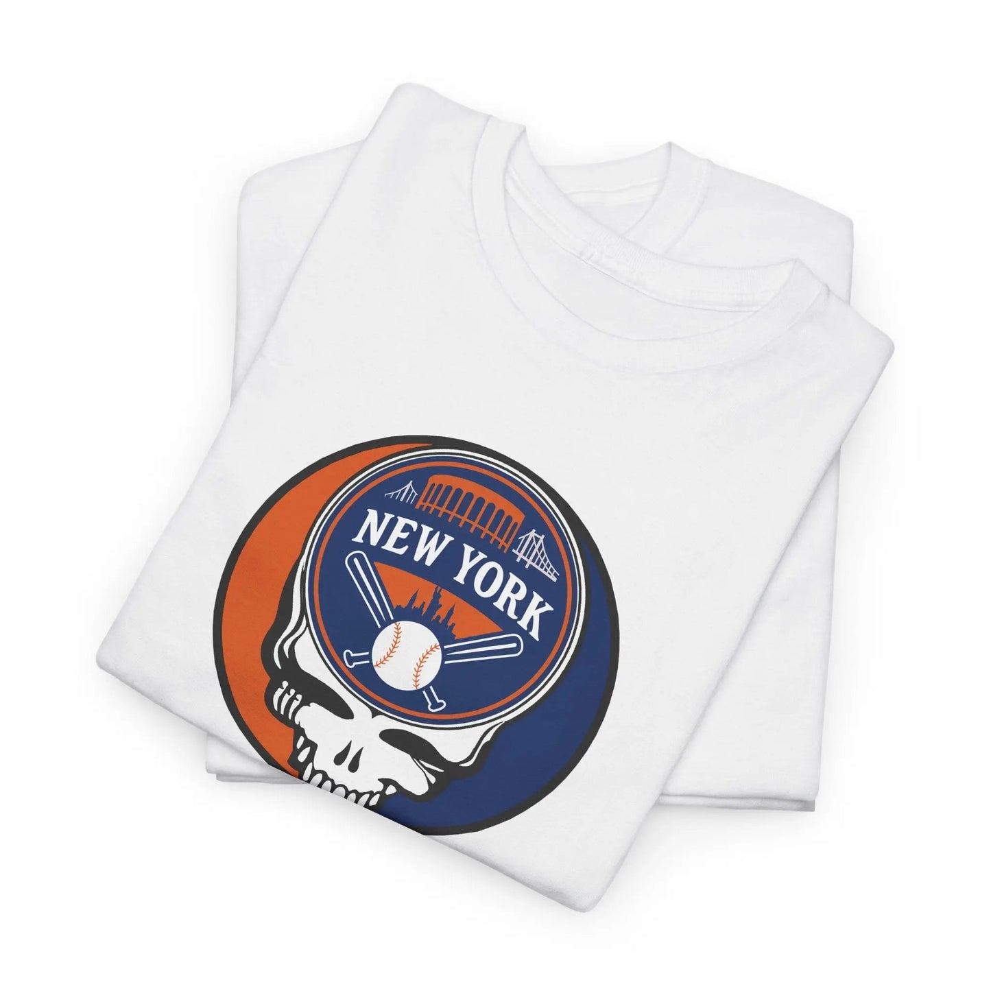 New York Mets Original Stealie / Dancing Bear Two-Sided T-Shirt