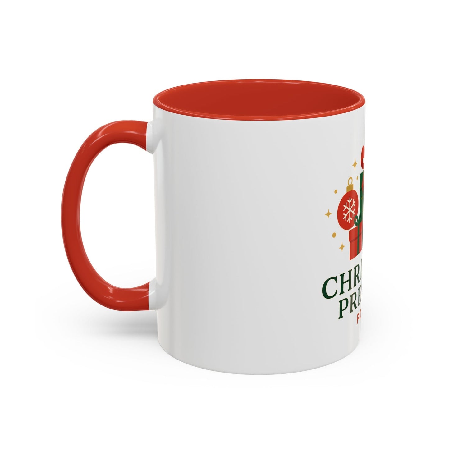 Christmas Presents Coffee Mug — Holiday Gift Mug (Accent 11/oz)