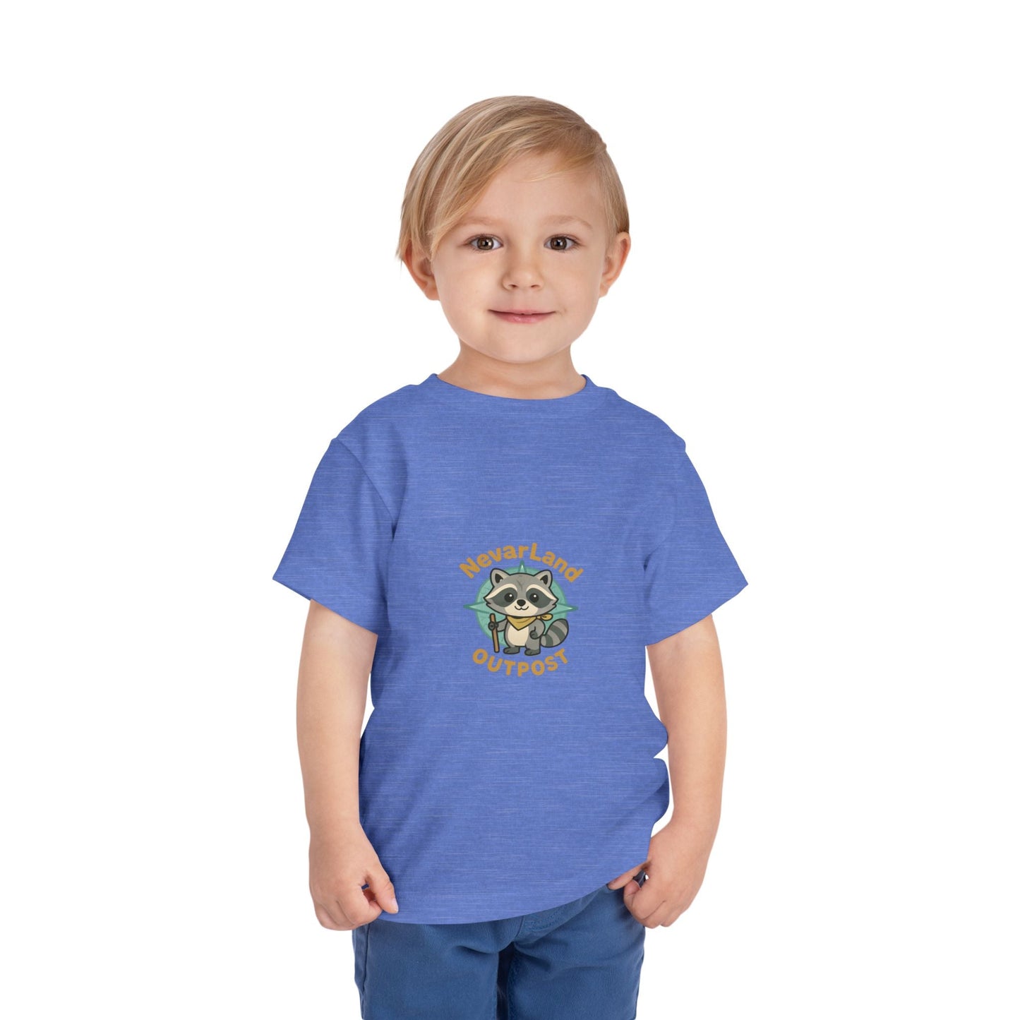 "NevarLand Outpost" Raccoon Adventure - Toddler Tee