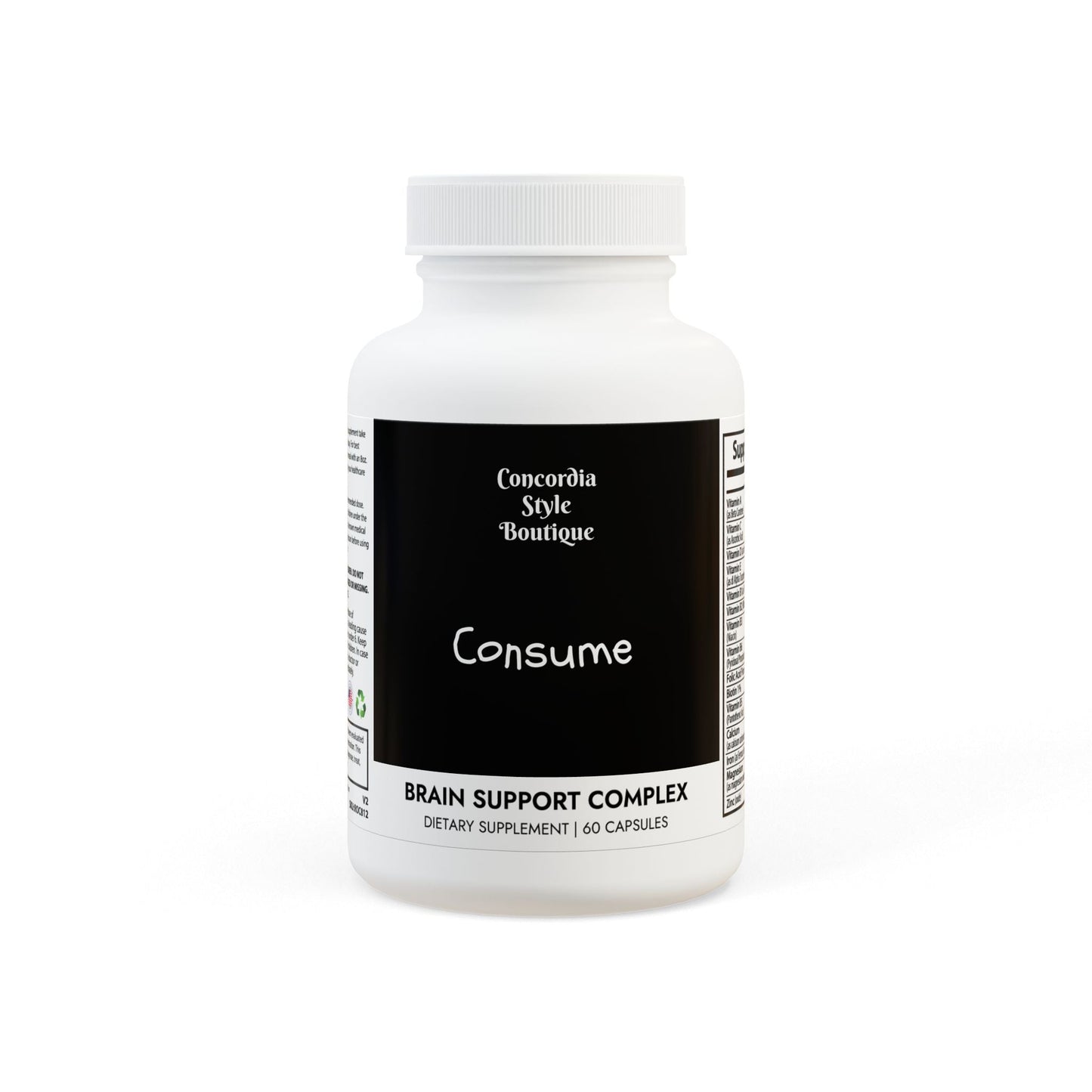 Consume - Brain Support Complex Supplement (60 Capsules)