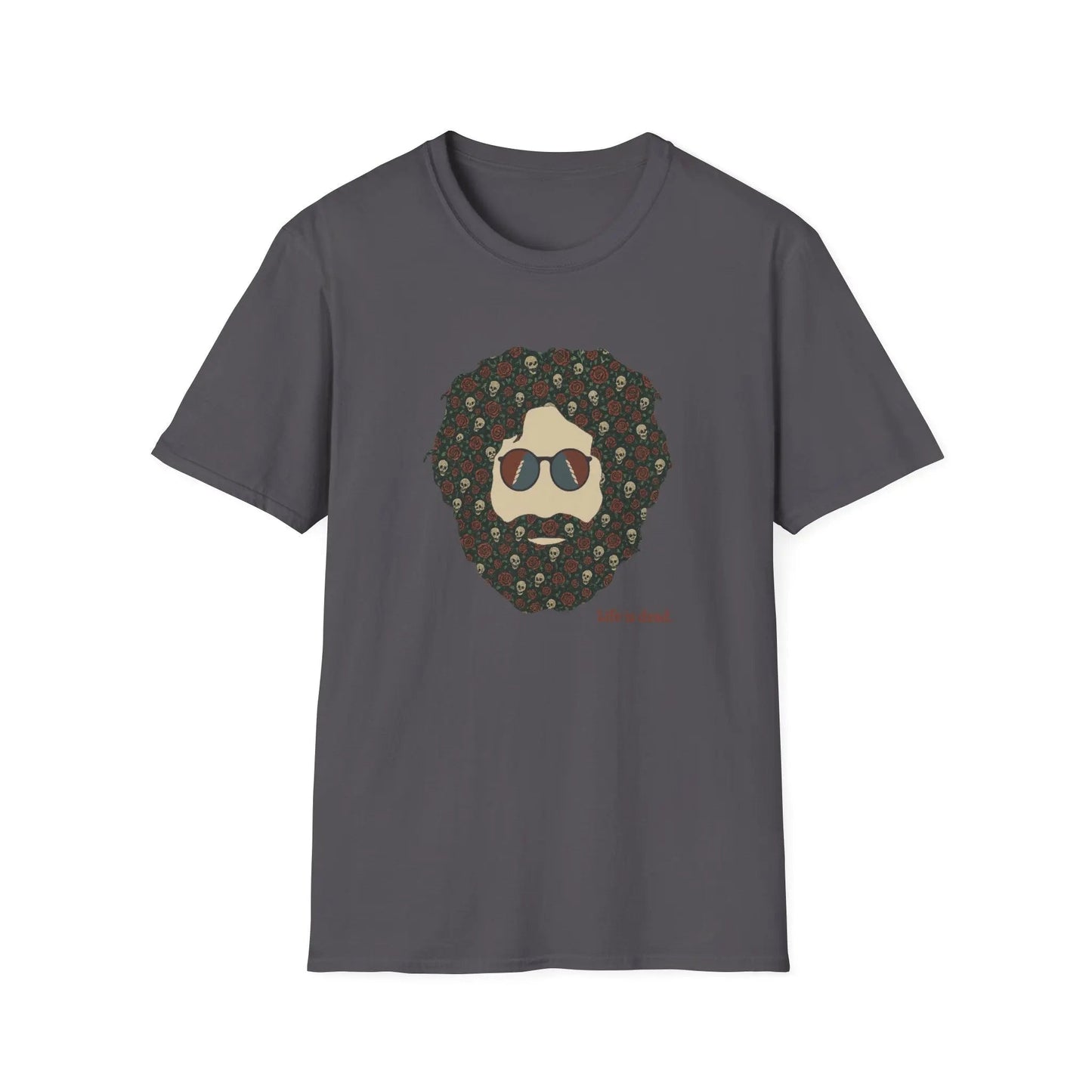 Skull & Roses Jerry Life is dead.® T-Shirt