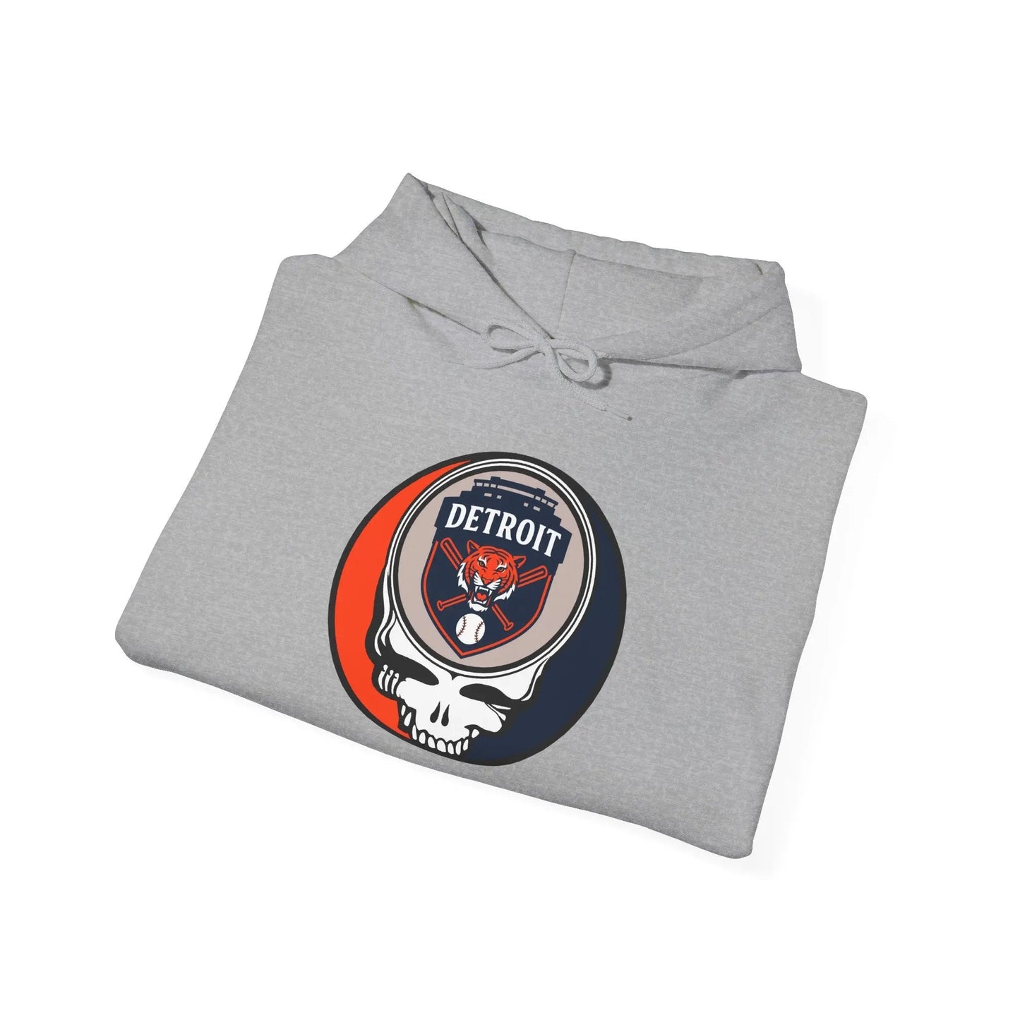 Detroit Tigers Original Stealie × Grateful Dead Hoodie