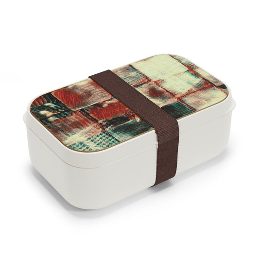 Bento Lunch Box -"Square Dance"