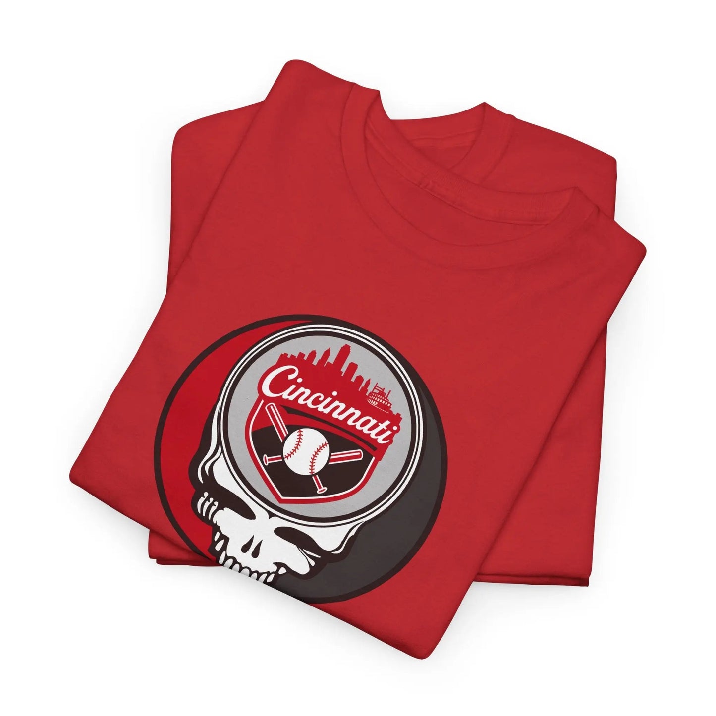 Cincinnati Reds Original Stealie × Grateful Dead Tee